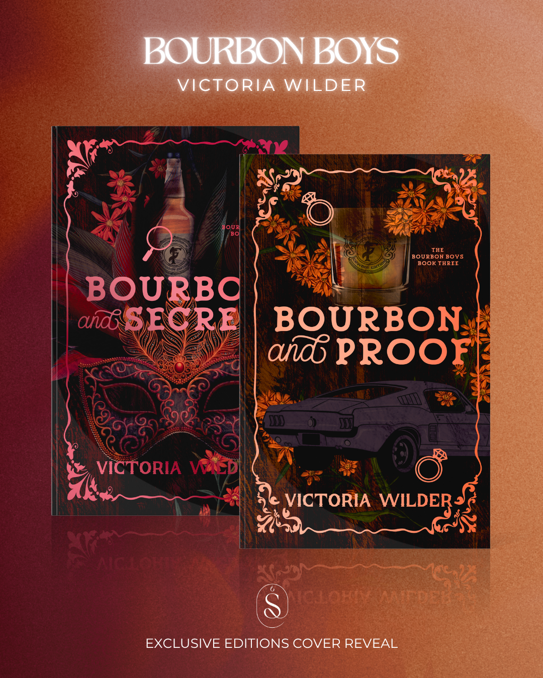 Bourbon & Secrets and Bourbon & Proof by Victoria Wilder | PREORDER