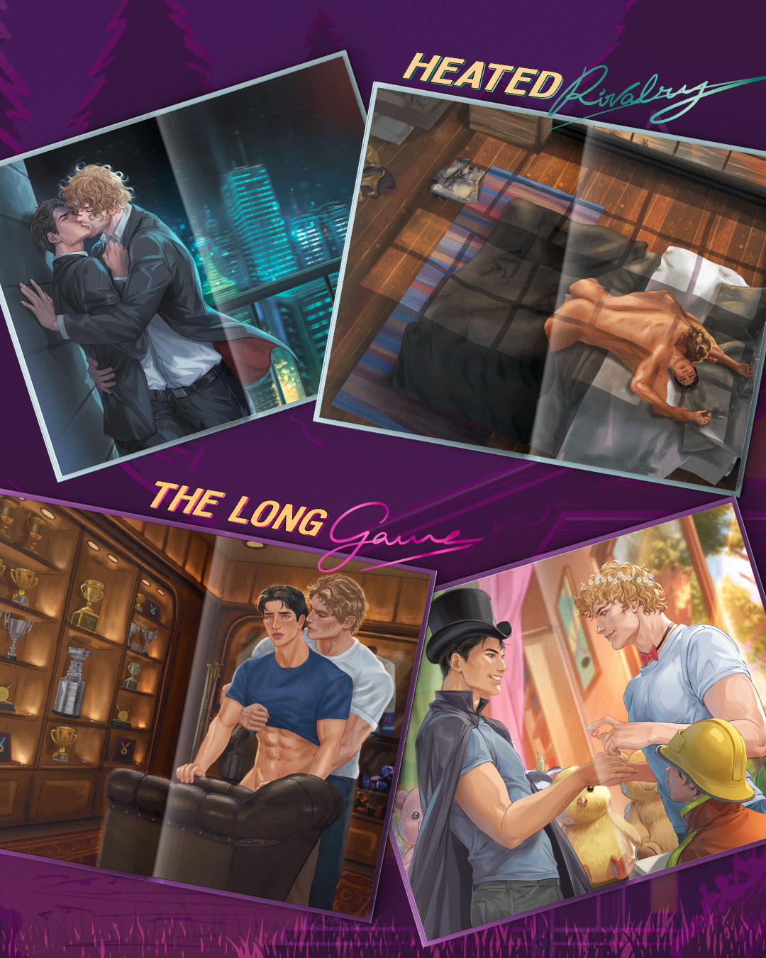 EA Heated Rivalry & The Long Game by Rachel Reid | PREORDER