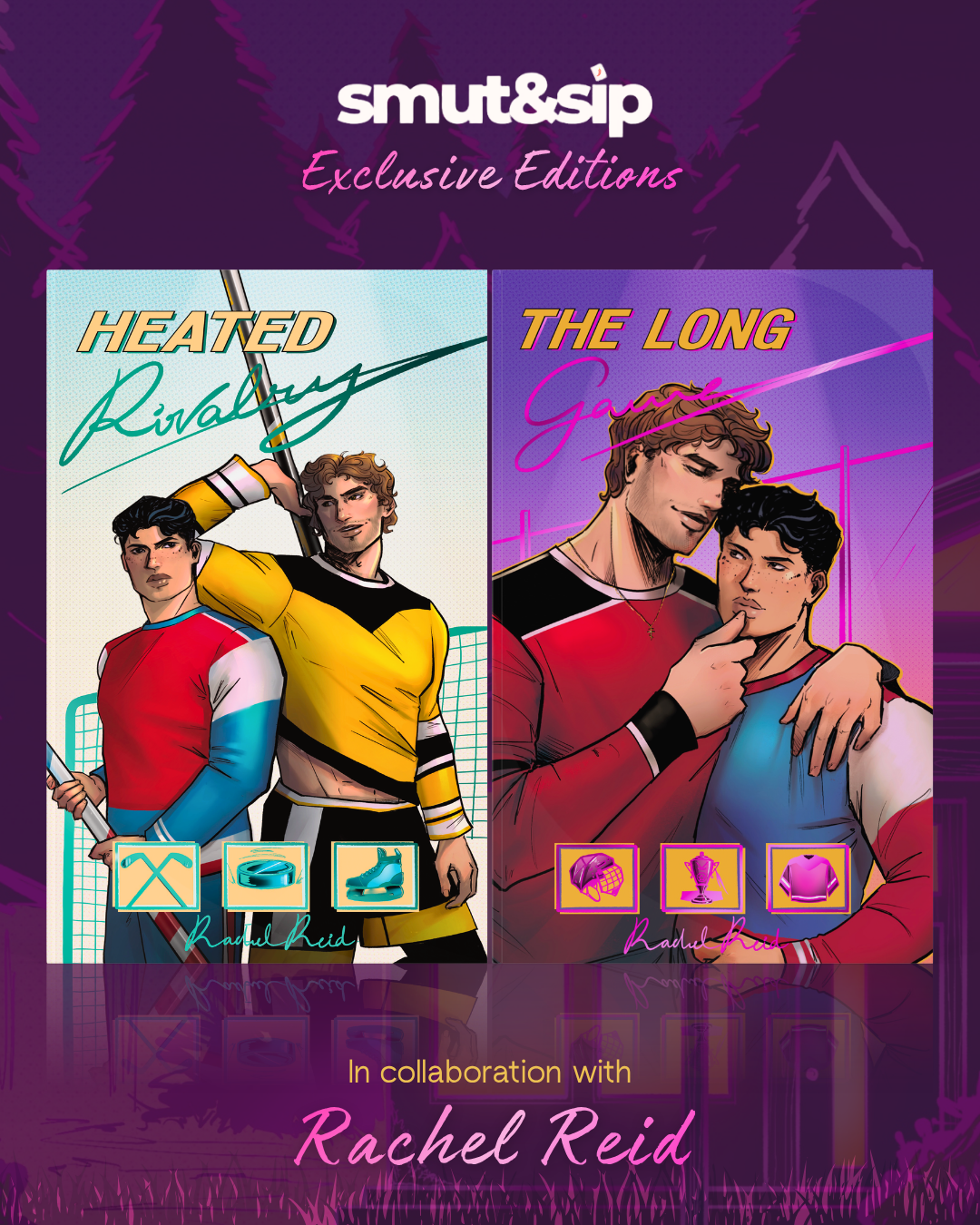EA Heated Rivalry & The Long Game by Rachel Reid | PREORDER